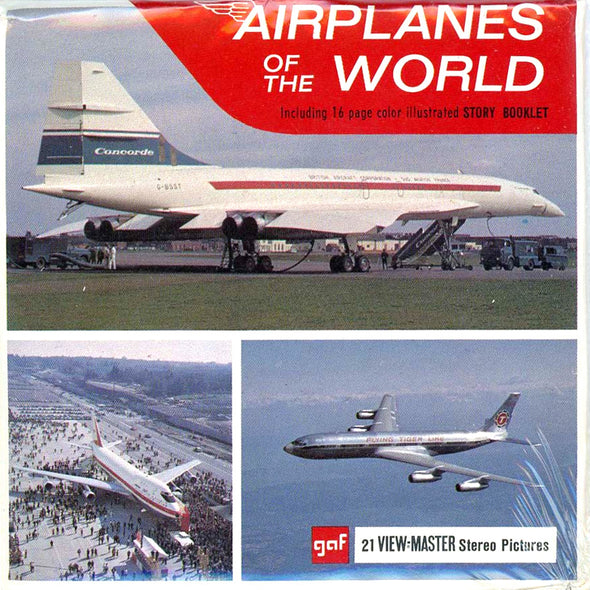 View-Master - Space and Aviation - Airplanes of the World