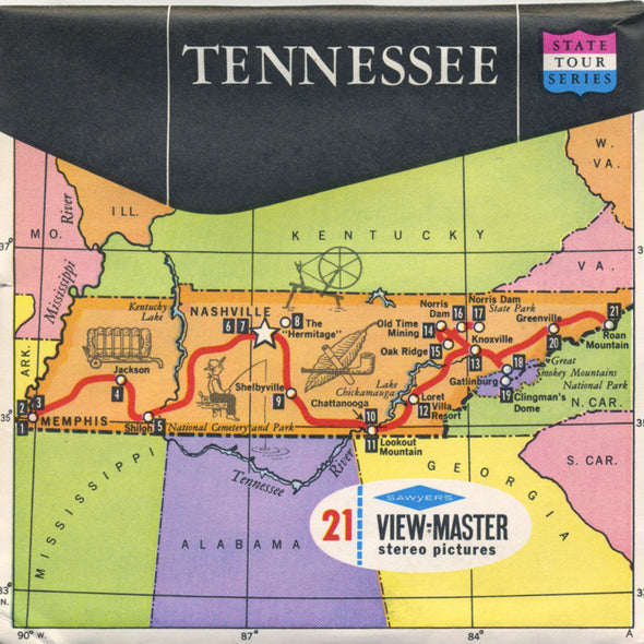 View-Master - Scenic South - Tennessee