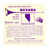 ViewMaster Nevada - Vacationland Series - Vintage - 3 Reel Packet - 1950s views