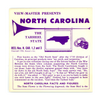 ViewMaster - North Carolina - Vacationland Series - Vintage - 3 Reel Packet - 1950s views