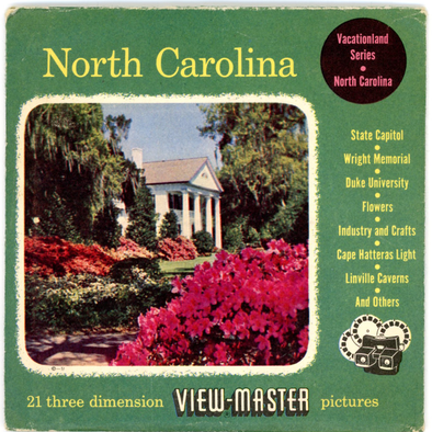 View-Master - Scenic South - North Carolina Vacationland Series