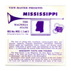 ViewMaster - Mississippi - Vacationland Series - Vintage - 3 Reel Packet - 1950s views