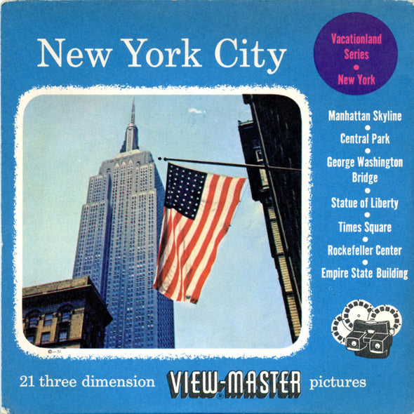 View-Master - Cities - New York City - Vacationland Series