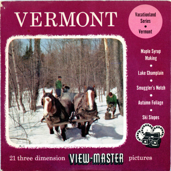 View-Master - Scenic - East - Vermont - Vacationlad Series