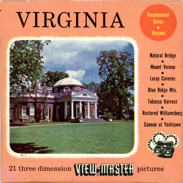 View-Master - Scenic South -Virginia Vacationland