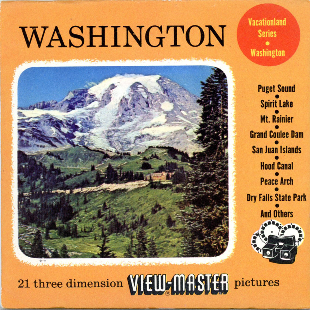 ViewMaster - Beautiful Washington- A800 - Vintage View-Master 3 Reel P –  worldwideslides