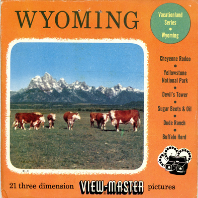 View-Master - Scenic West - Wyoming Vacationland Series