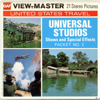 View-Master - Scenic West - Universal Studios Packet No. 2