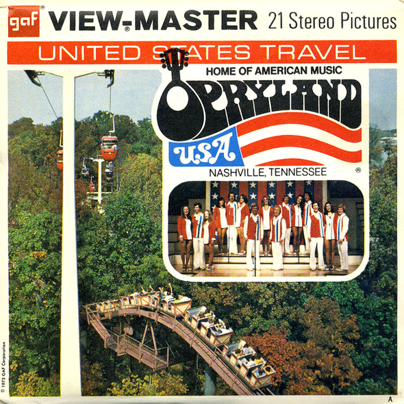 View-Master - Scenic South - Opryland USA Nashville Tennessee