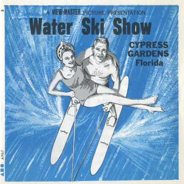 ViewMaster - Cypress Gardens - Water Ski Show  - A967 - Vintage - 3 Reel Packet - 1960s views