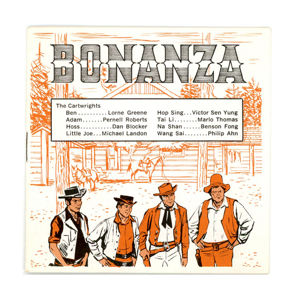 ViewMaster Bonanza - B471 - Vintage Classic - 3 Reel Packet - 1960s