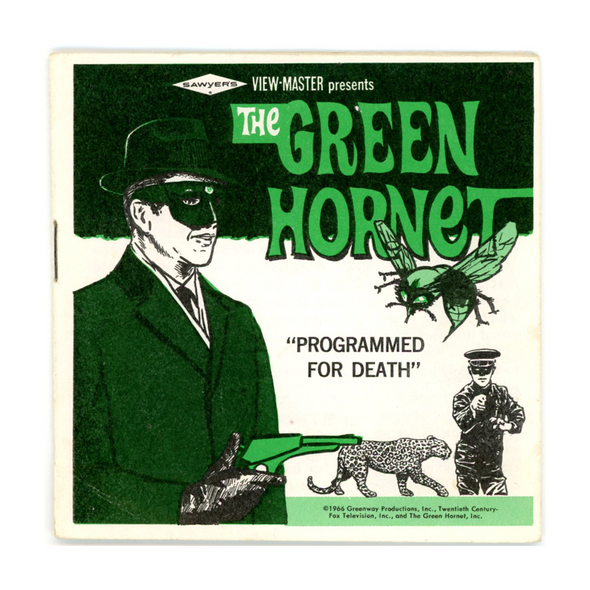 The Green Hornet - B488 - Vintage Classic View-Master - 3 Reel Packet - 1960s views