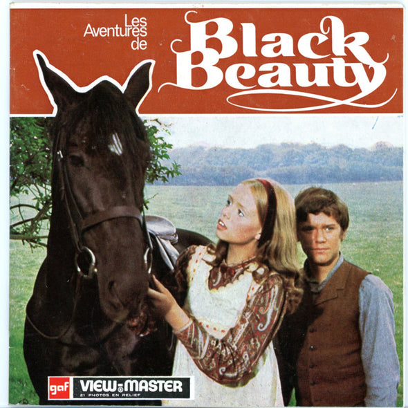 ViewMaster Black Beauty - D135f - Vintage Classic - 3 Reel Packet - 1970s