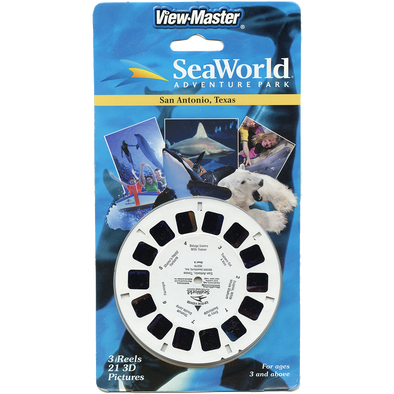 3D Viewer Reels Baby Zoo Animals - Look & Learn - ViewMaster -  3 Reel Set - 21 3D Images : Toys & Games