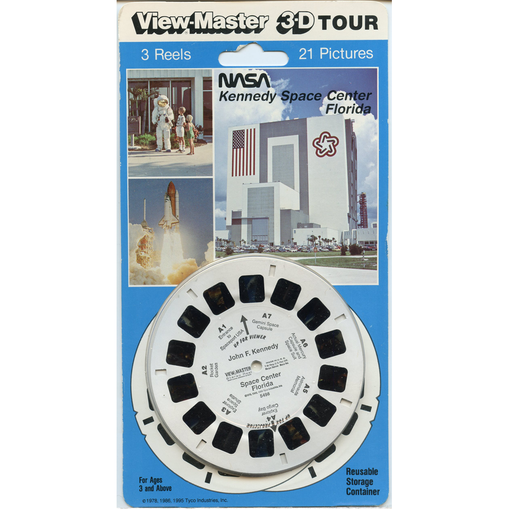 Nasa Kennedy Space Center Florida - ViewMaster 3 Reel on Card –  worldwideslides