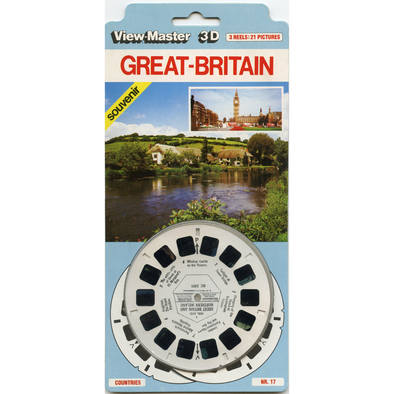 Great - Britain - ViewMaster - 3 Reel on Card