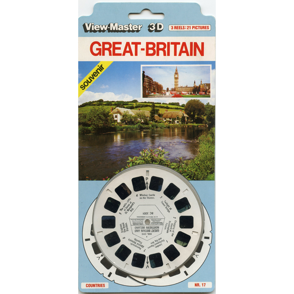 Great - Britain - ViewMaster - 3 Reel on Card