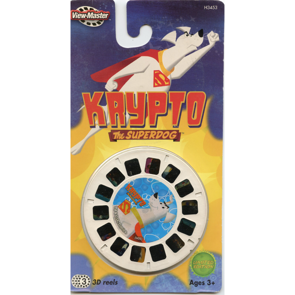 Krypto the SuperDog - Cartoon  - ViewMaster 3 Reel Set