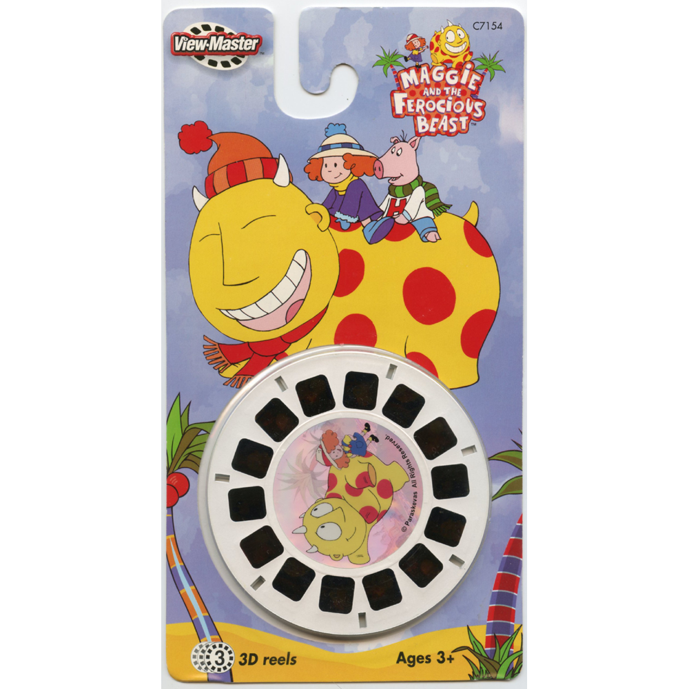 Maggie and the Ferocious Beast - View Master 3 Reel Set