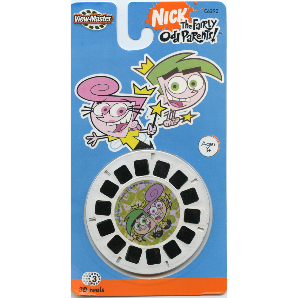Fairly Odd Parents - ViewMaster 3 Reel on Card – worldwideslides