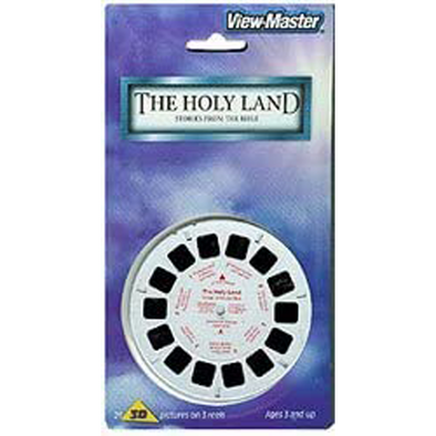 Holy Land  - ViewMaster 3 Reels on Card