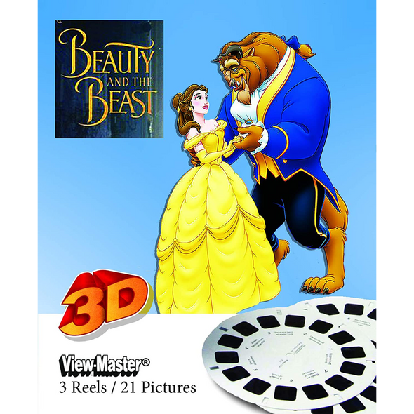 Beauty and the Beast - Disney - ViewMaster 3 Reel Set