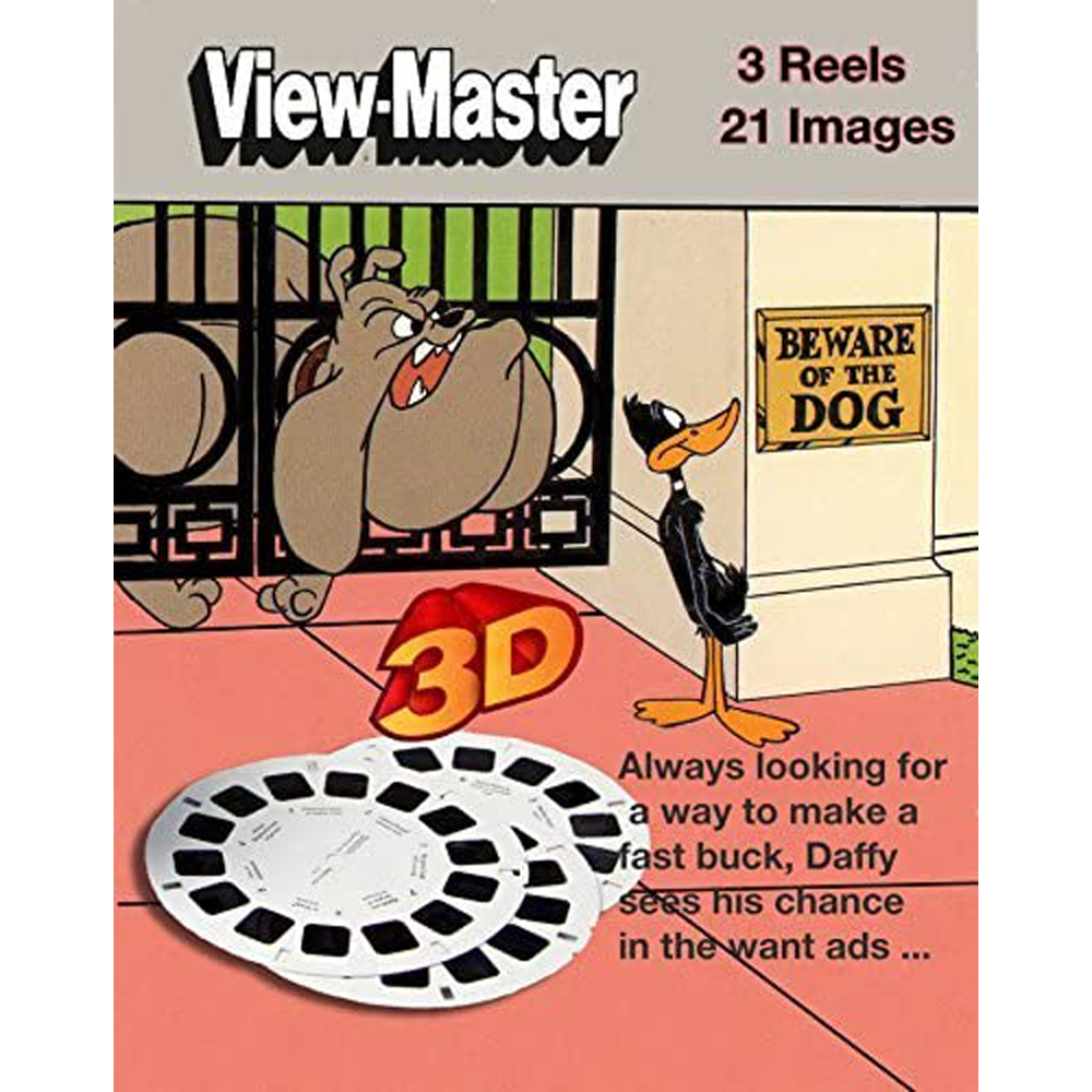 Daffy Duck - Cartoon - View Master 3 Reel Set – worldwideslides