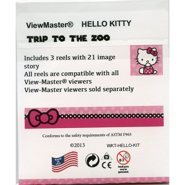 Hello Kitty - Cartoon - View Master 3 Reel Set