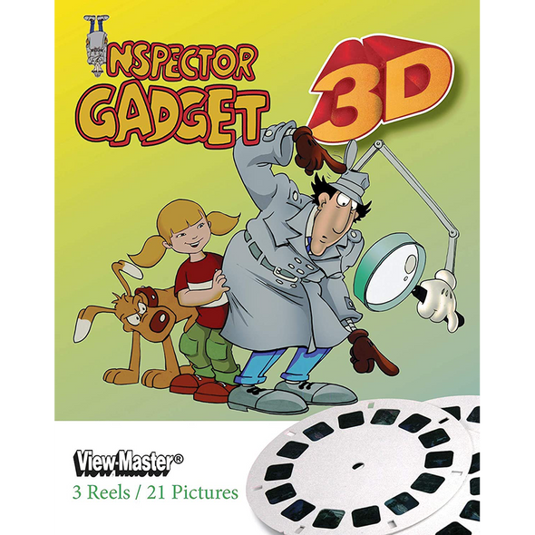 Inspector Gadget -  Cartoon - View Master 3 Reel Set
