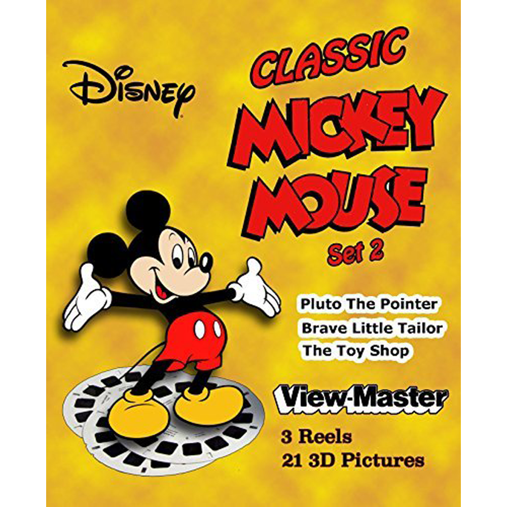 1950's, Mickey Mouse, 'pluto the Pointer', View-master, Vintage