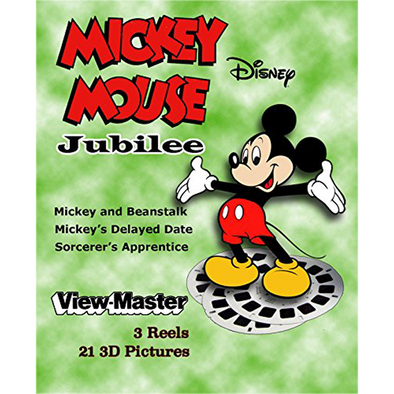 Mickey Mouse Jubilee - View Master 3 Reel Set
