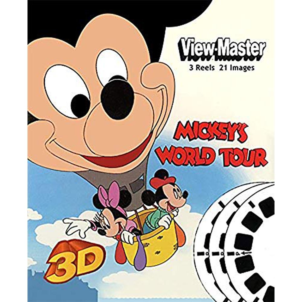 Mickey's World Tour - View Master 3 Reel Set – worldwideslides