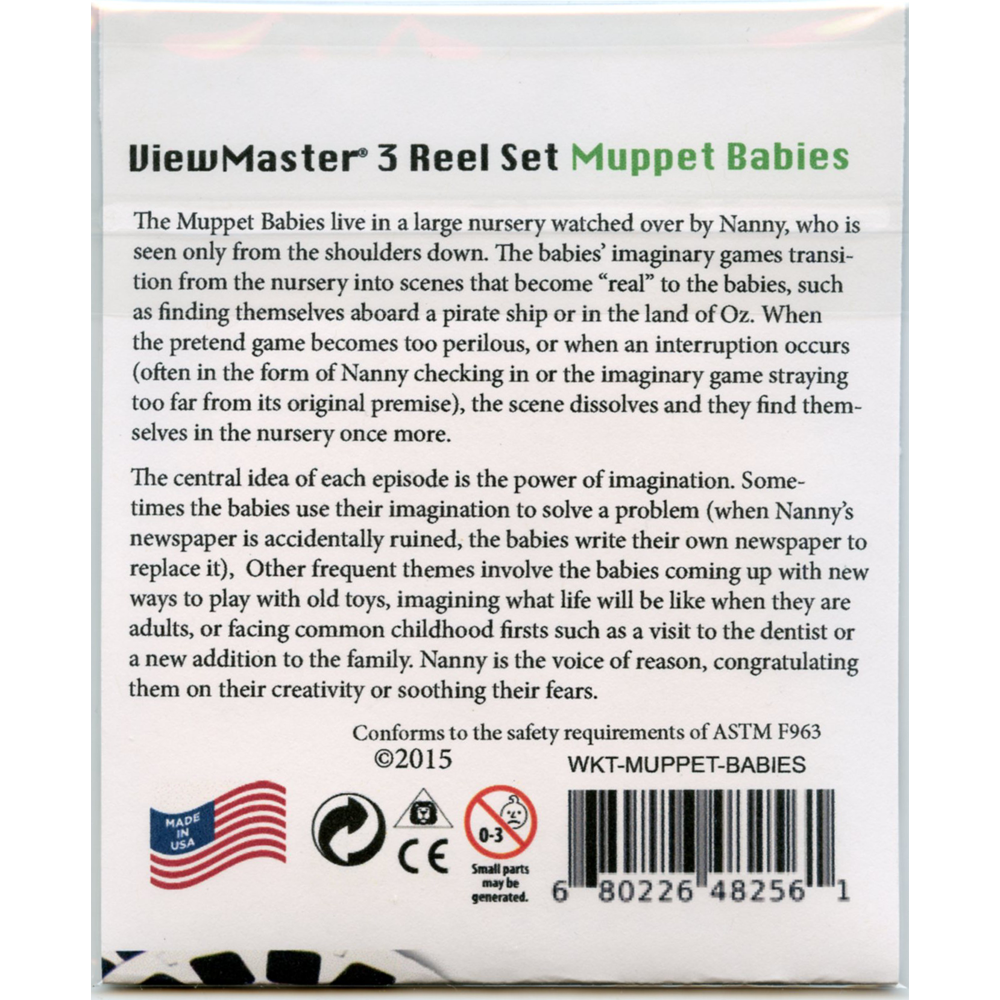 MUPPET Babies - View Master 3 Reel Set – worldwideslides