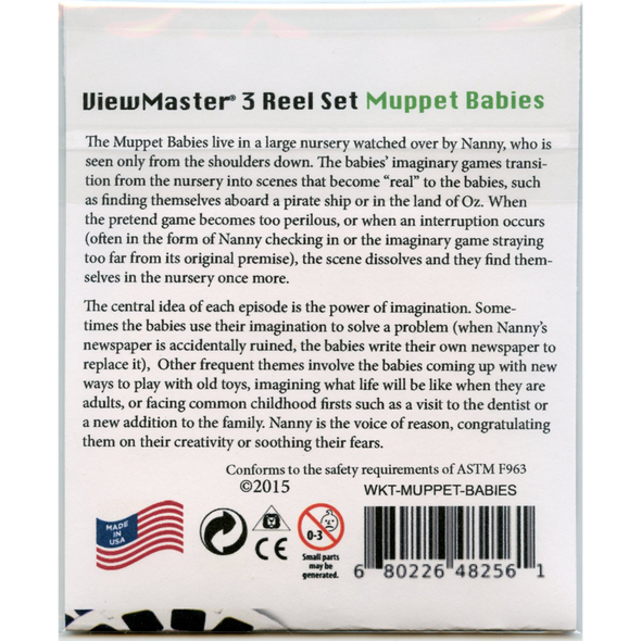 MUPPET Babies - View Master 3 Reel Set