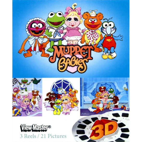 MUPPET Babies - View Master 3 Reel Set