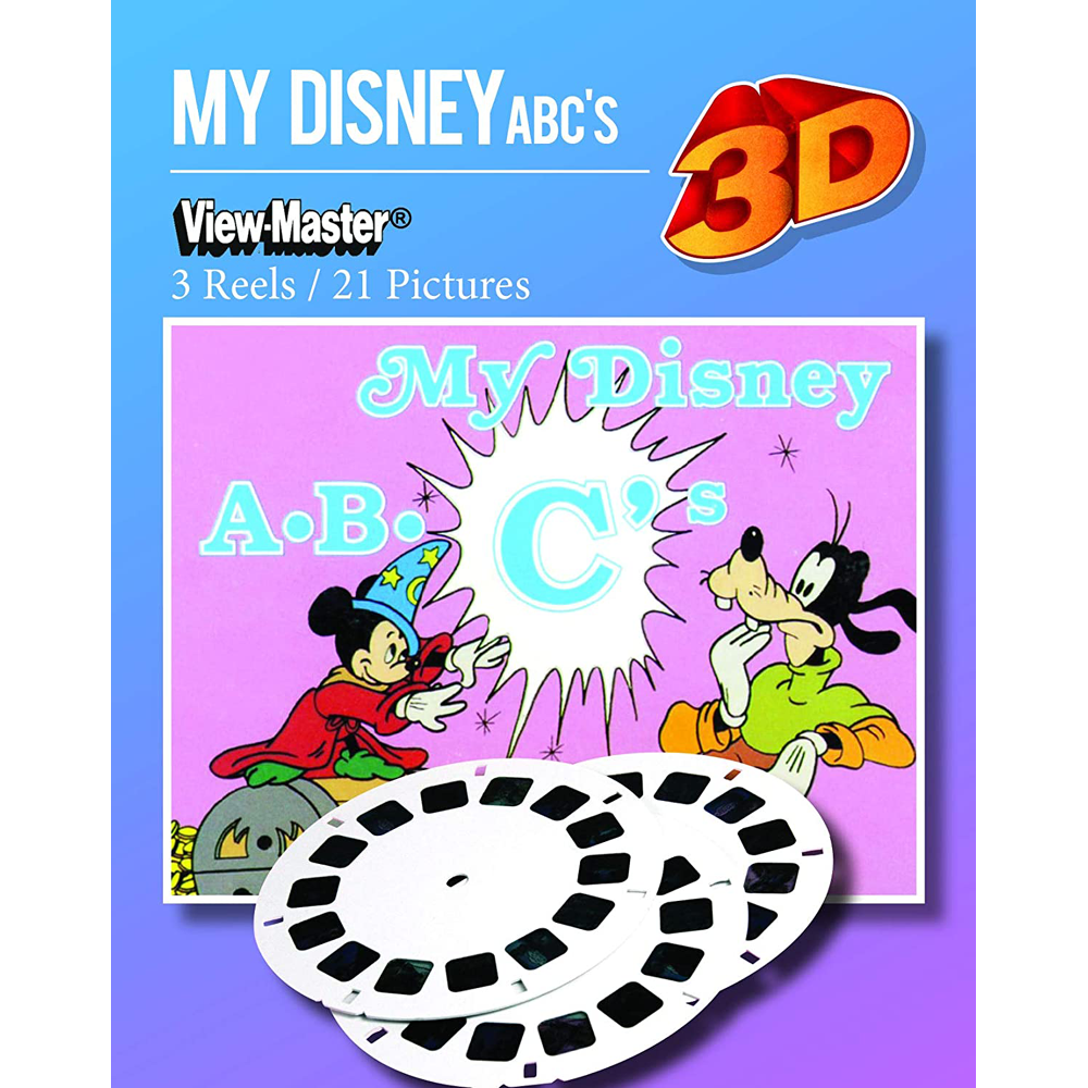 My Disney A. B. C's - TV Shows - View Master 3 Reel Set – worldwideslides