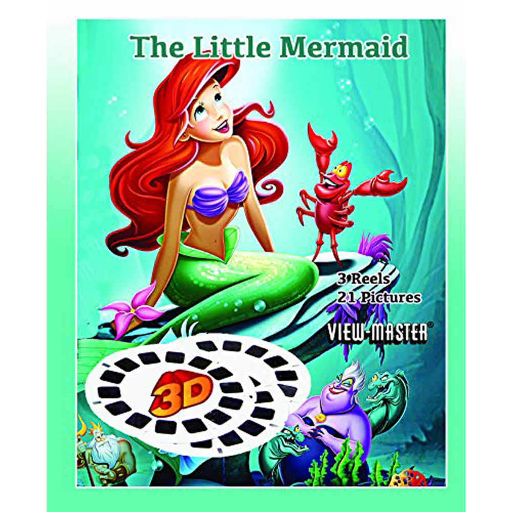 Little Mermaid - Scenes from movie - View Master 3 Reel Set –  worldwideslides