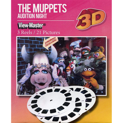 Muppets Audition Night - View Master 3 Reel Set