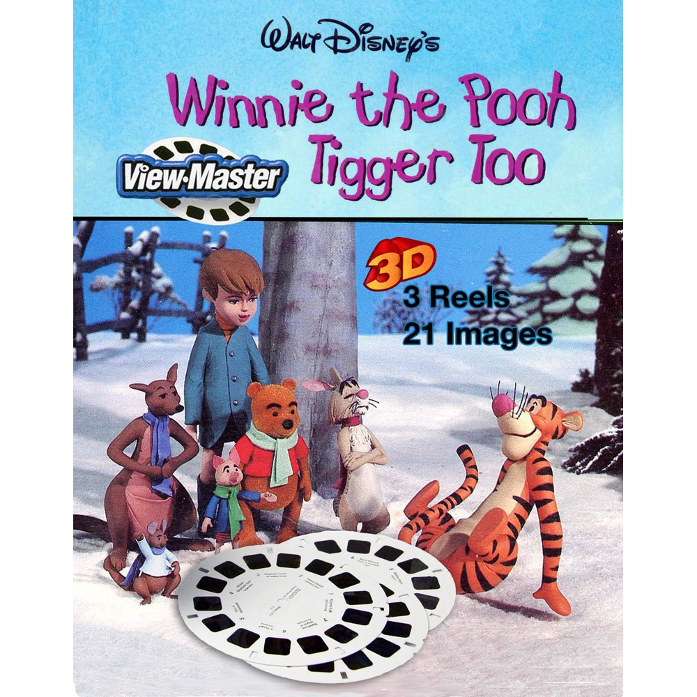 Winnie the Pooh and Tigger Too - View Master 3 Reel Set – worldwideslides