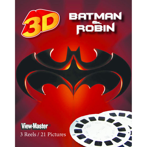 Batman and Robin - Scenes from the Movie - View Master 3 Reel Set