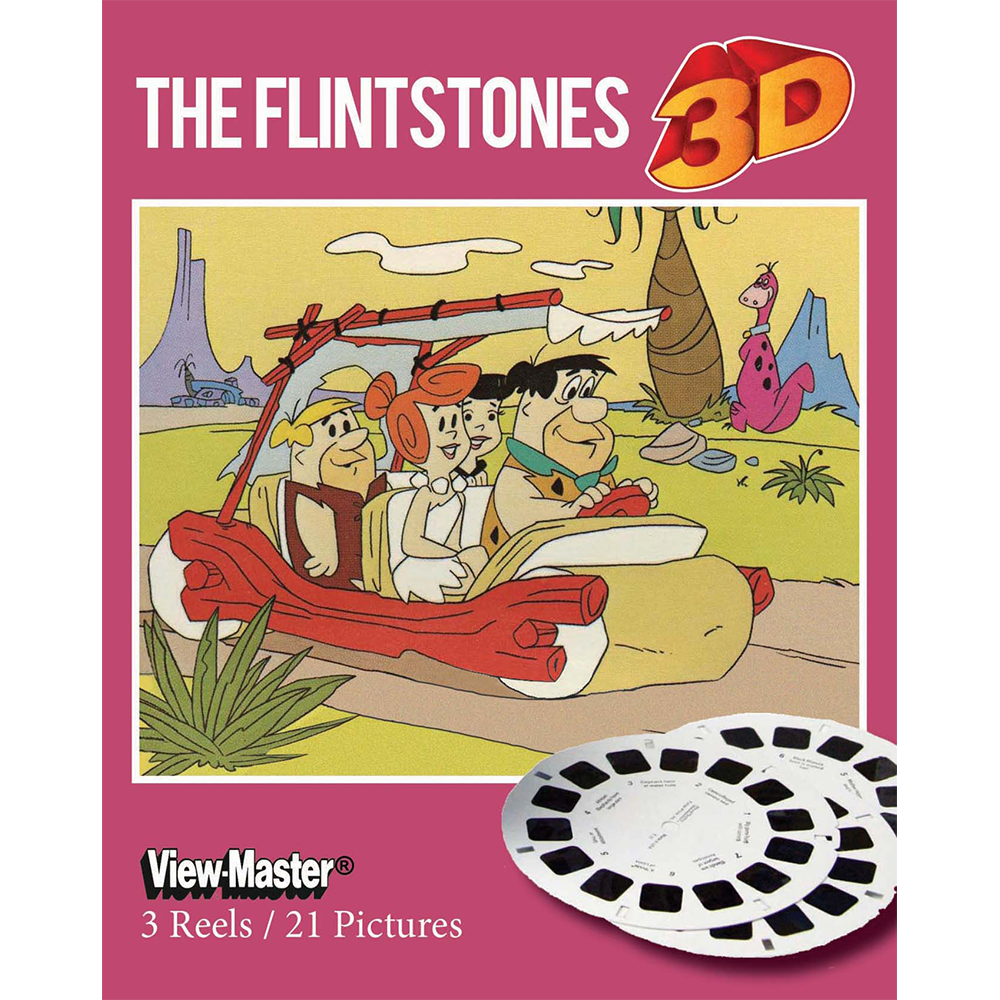 Flintstones - Cartoons - View Master 3 Reel Set - vintage