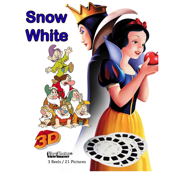 Snow White - View-Master 3 reel set - vintage