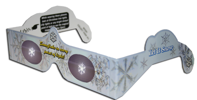 Christmas Glasses Holiday Eyes® - Snowflake