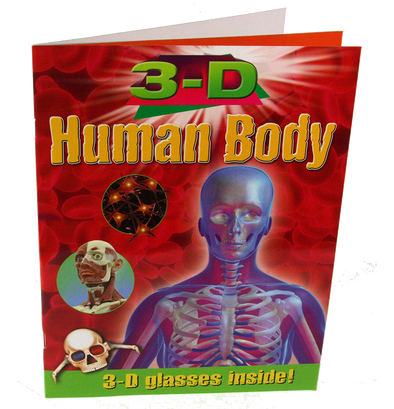 3D Thrillers! HUMAN BODY - Includes funky 3D Glasses