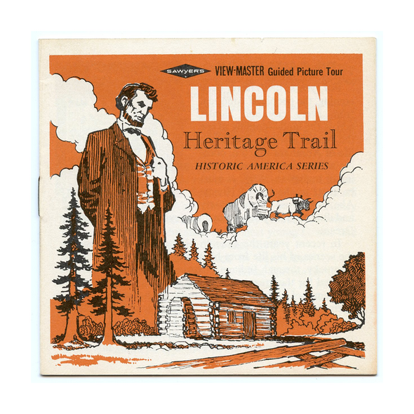 Lincon - Heritage Trail - A390 - Vintage Classic - Views-Master - 3 Reel Packet - 1960s Views