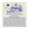 ViewMaster - Williamsburg Colonial Restoration - Vacationland Serie - Vintage - 3 Reel Packet - 1950s Views