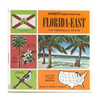 ViewMaster - Florida - East - Map Series - A958 - Vintage  - 3 Reel Packet - 1960s Views
