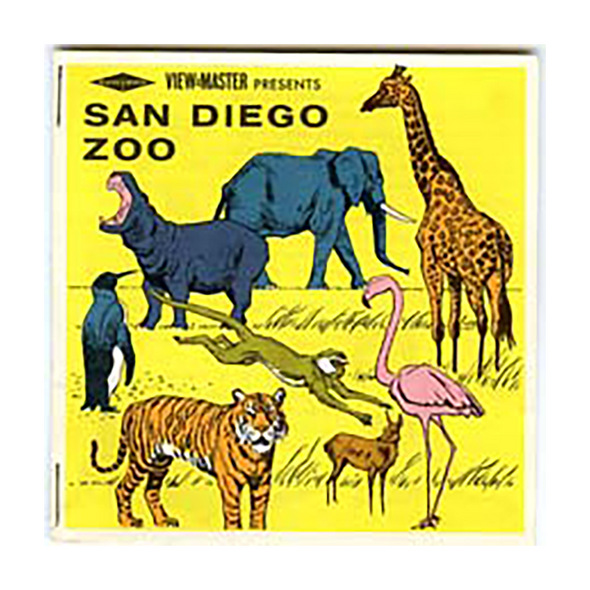 San Diego Zoo - A173-S6A- Vintage View-Master - 1960's Views