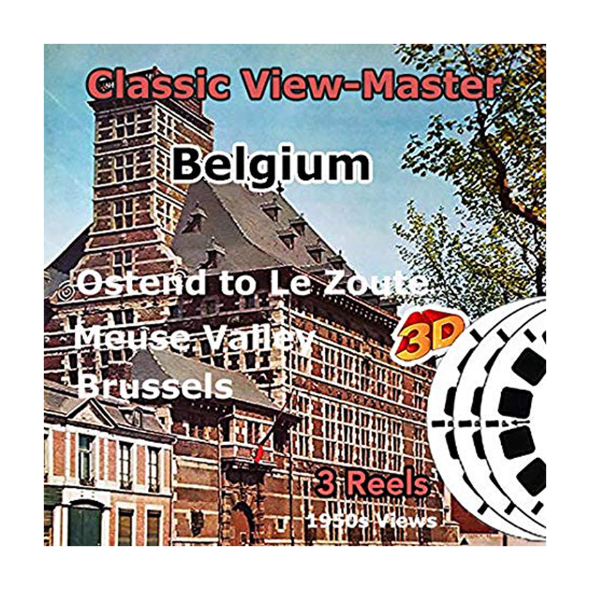 ViewMaster Belgium - Vintage Classic - 3 Reel Packet - 1950s views –  worldwideslides