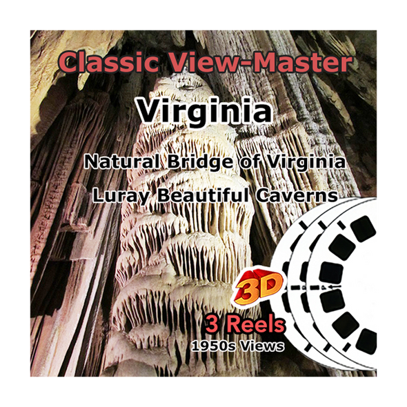 VIRGINIA - Vintage Classic View-Master - 1950s views
